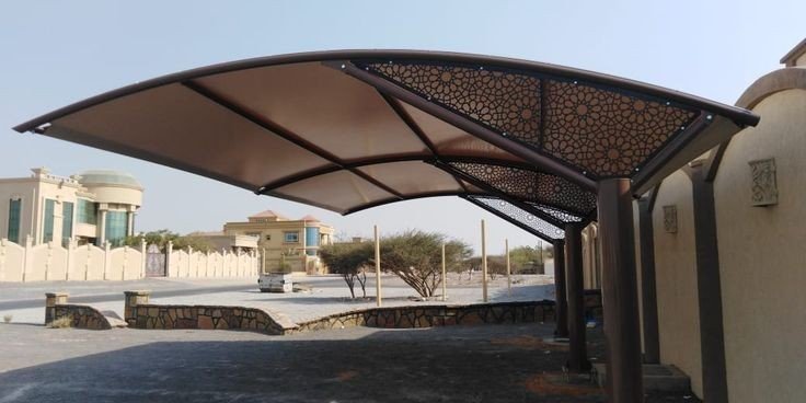 تنفيذ مظلات مواقف سيارات الرياض
