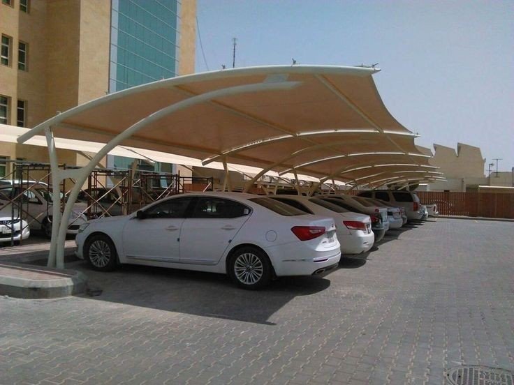 مظلات سيارات قماش خارجية الرياض